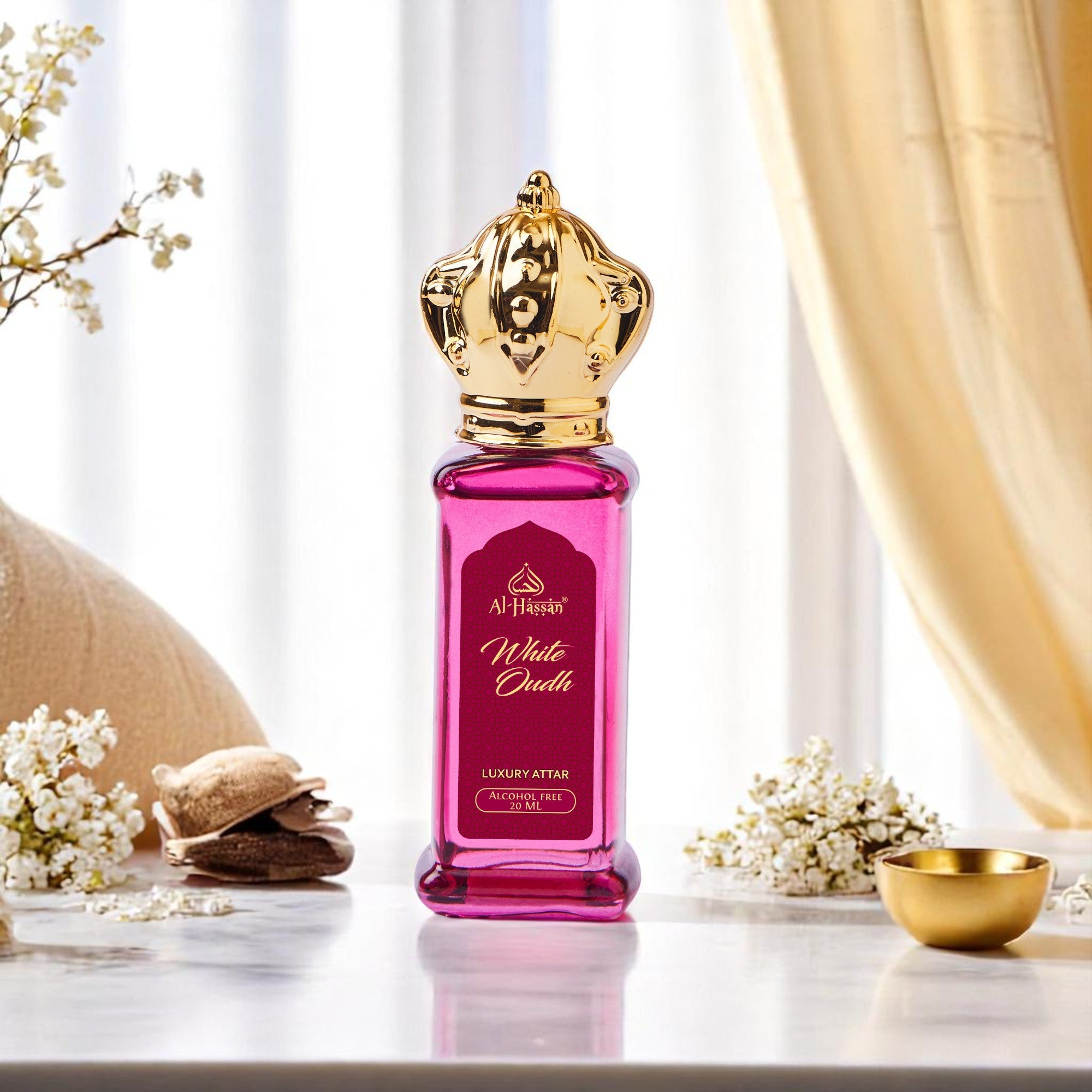 White Oudh Luxury Attar - Alcohol-Free Perfume