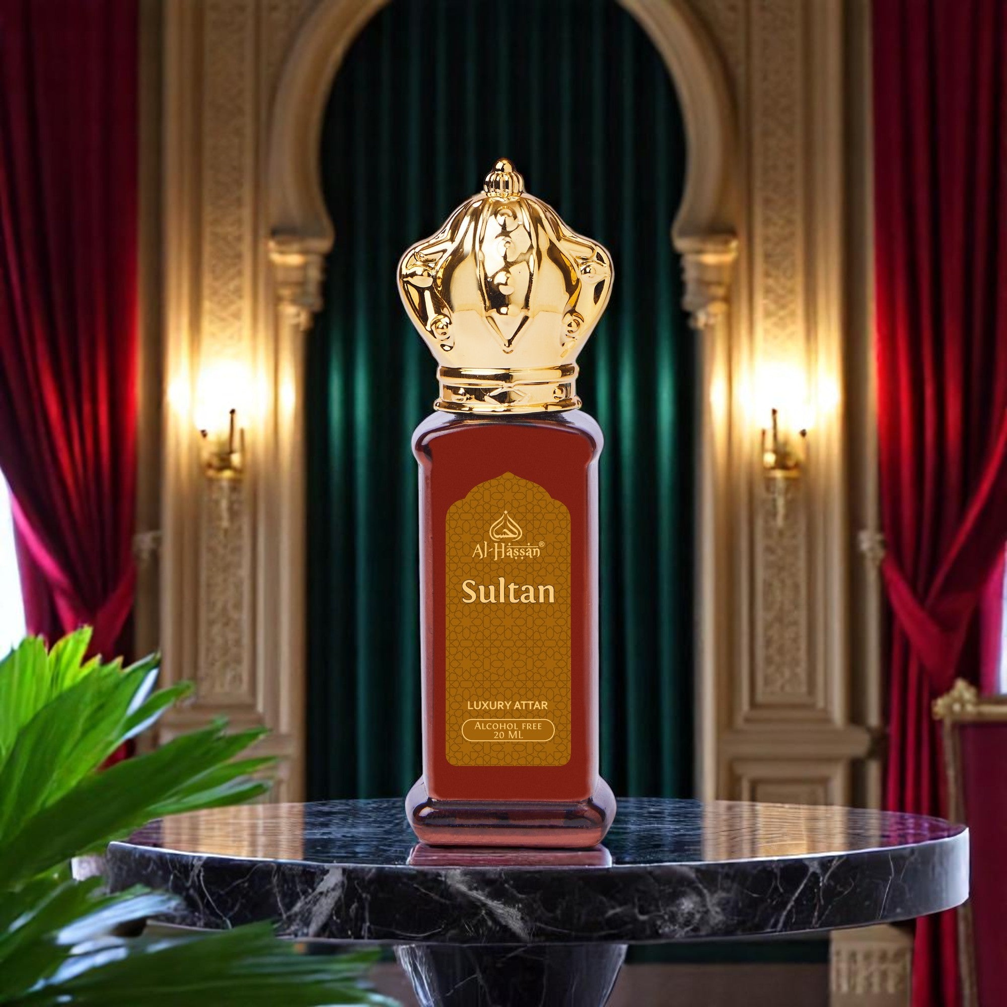 Sultan Alcohol-Free Attar - Long-Lasting Luxury Perfume