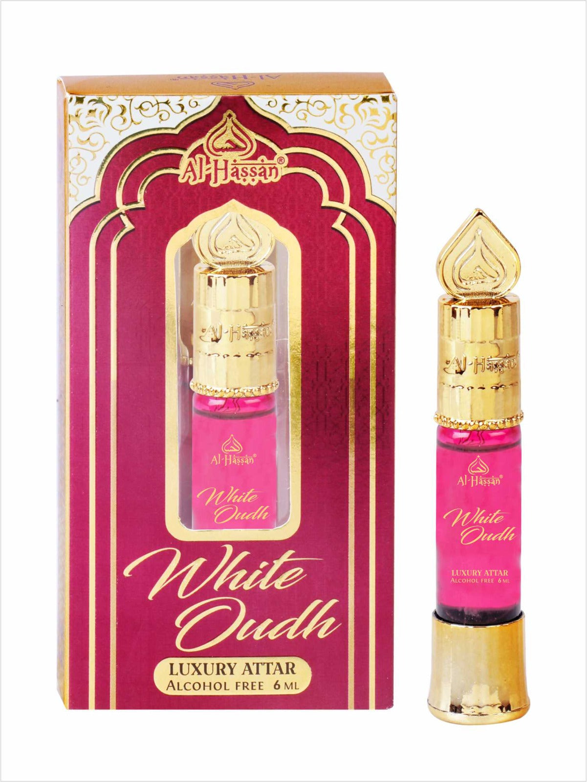 White Oudh Luxury Attar - Alcohol-Free Perfume